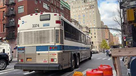 MTA Bus Company 2007 MCI D4500CL Commuter Coach 3374 On Route BxM10 Express