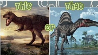 THIS OR THAT 🦖 [ Dinosaurs ]