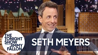 Seth Meyers Is Fully in Love with Rihanna