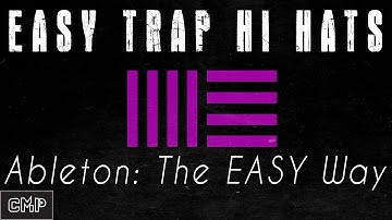How to Make Trap Hi Hats in Ableton Live | Easy Method | Ableton Live tutorial