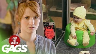 Babies On Sale, Scary Frog, Crazy Game Buzzer Pranks | Throwback Thursday screenshot 2