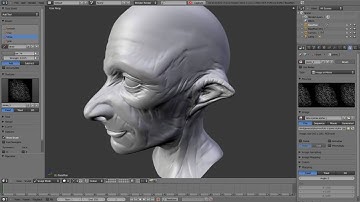 Blender 2.5 sculpting timelapse -- part 2