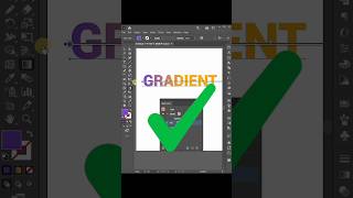 How to Use Gradient on Text in Adobe Illustrator #gradient #illustrator #text