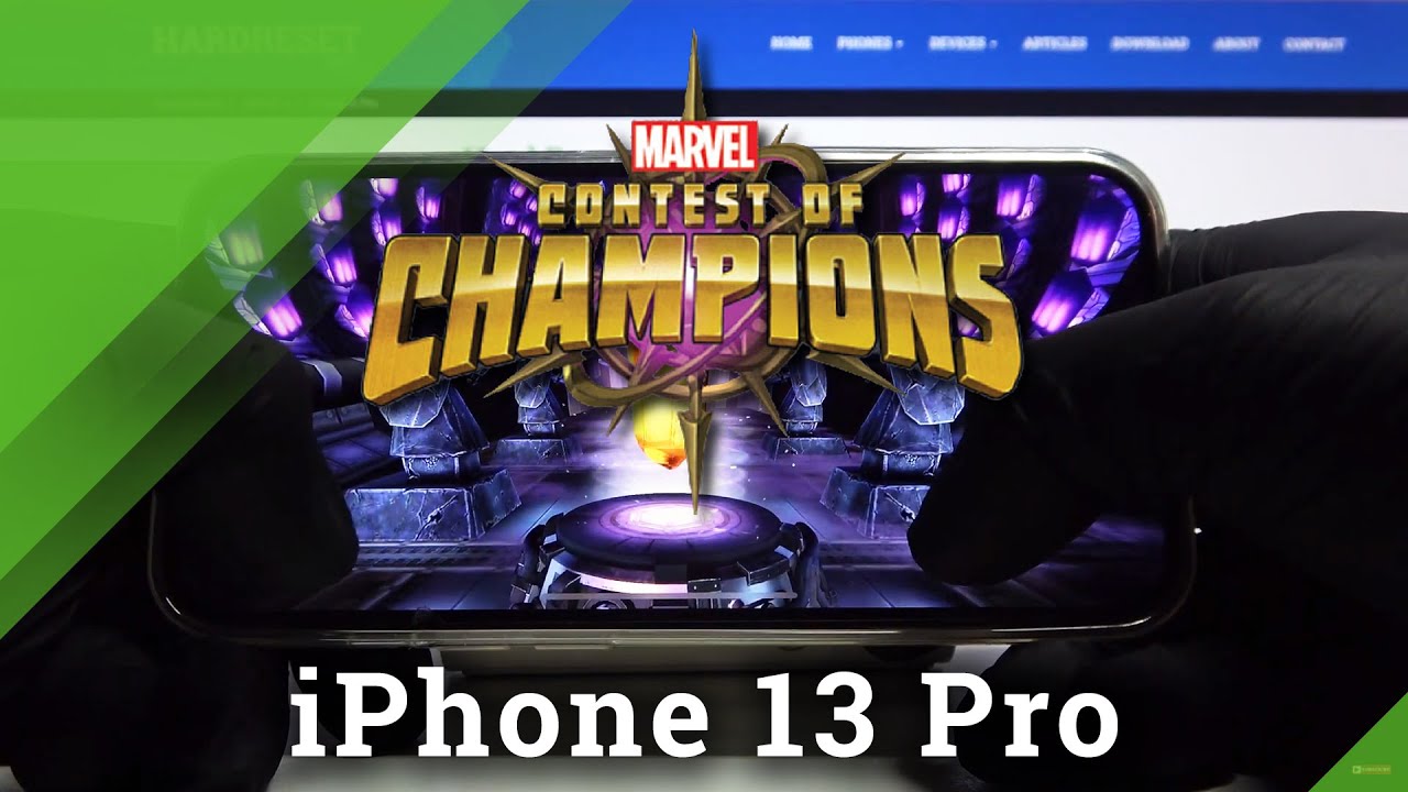 Marvel Contest of Champions on iPhone 13 Pro Marvel Contest of