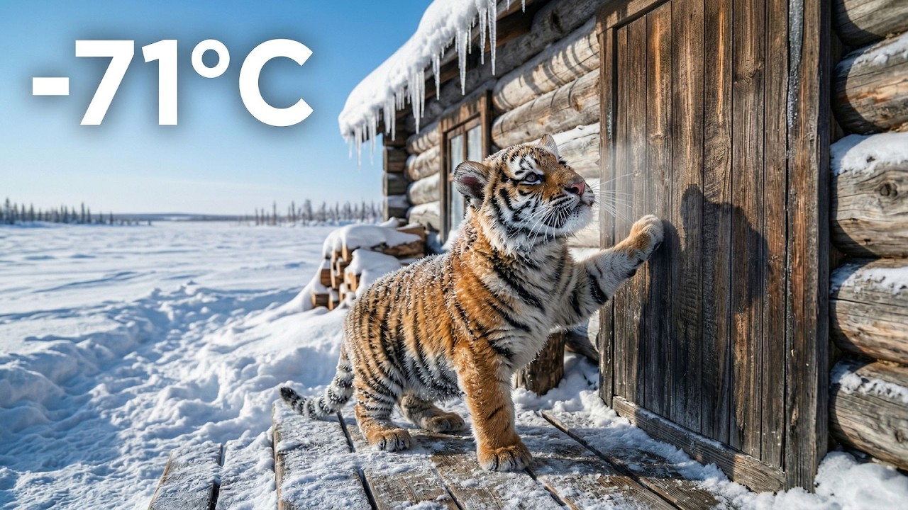A Tiger Cub Knocked on Her Door in Siberia… What Happened at Night Was Unbelievable