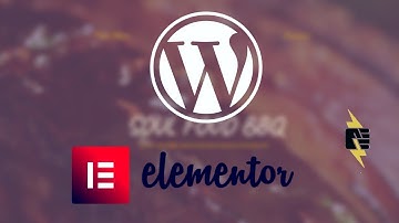 Build a Restaurant Landing Page/Website with Wordpress Using Elementor Free 2019