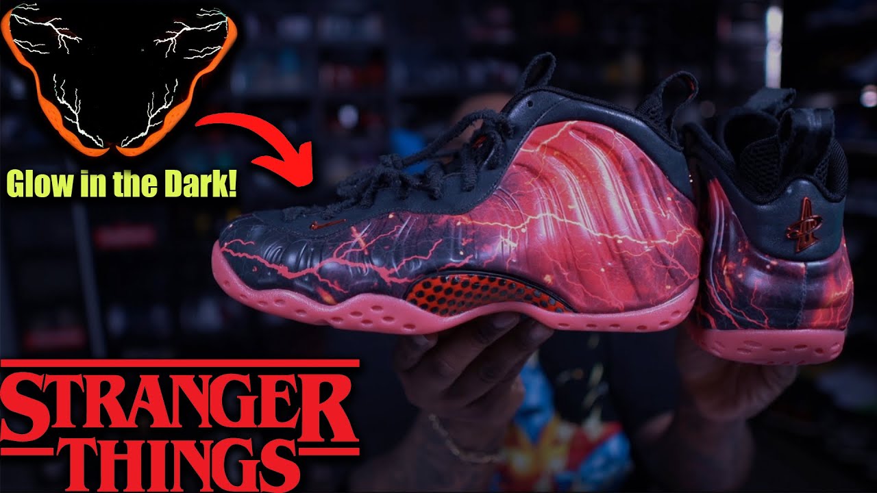 Обзор новых кроссовок Nike Foamposite Upside Down из сериала «Очень странные дела» 