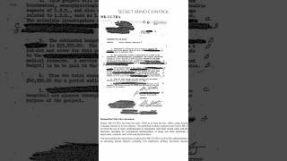 MK-Ultra: The CIA’s Secret Mind Control Program 🧠