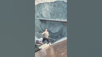 The video series of decompression of a ship