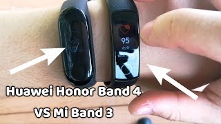 Huawei Honor Band 4 VS Mi Band 3