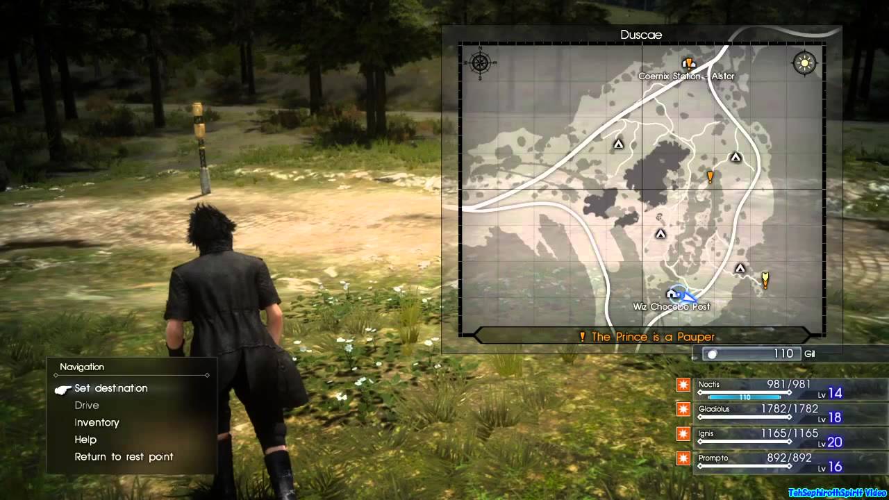 Final Fantasy XV: Episode Duscae Playthrough