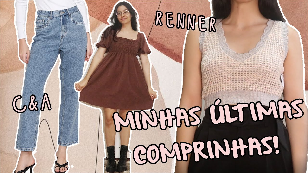 COMPRINHAS na C&A e RENNER | Fashion Haul 2021 | Parte 1