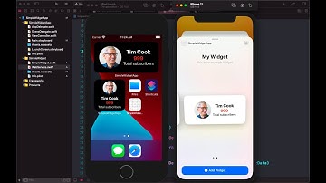 WidgetKit iOS14(StaticConfiguration)Dynamic Content part #5
