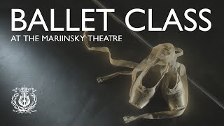 Mariinsky Ballet Morning Class at the Historic Stage (with comments in English)