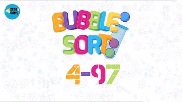 Bubble Sort Color Puzzle Game: Level 4-97 , iOS Walkthrough