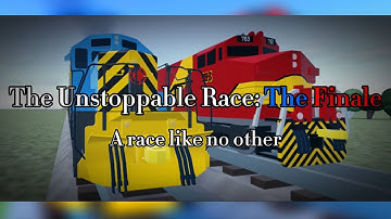 The Unstoppable Race: The Finale - AWVR Train Race Roblox (Ro-Scale Sandbox)