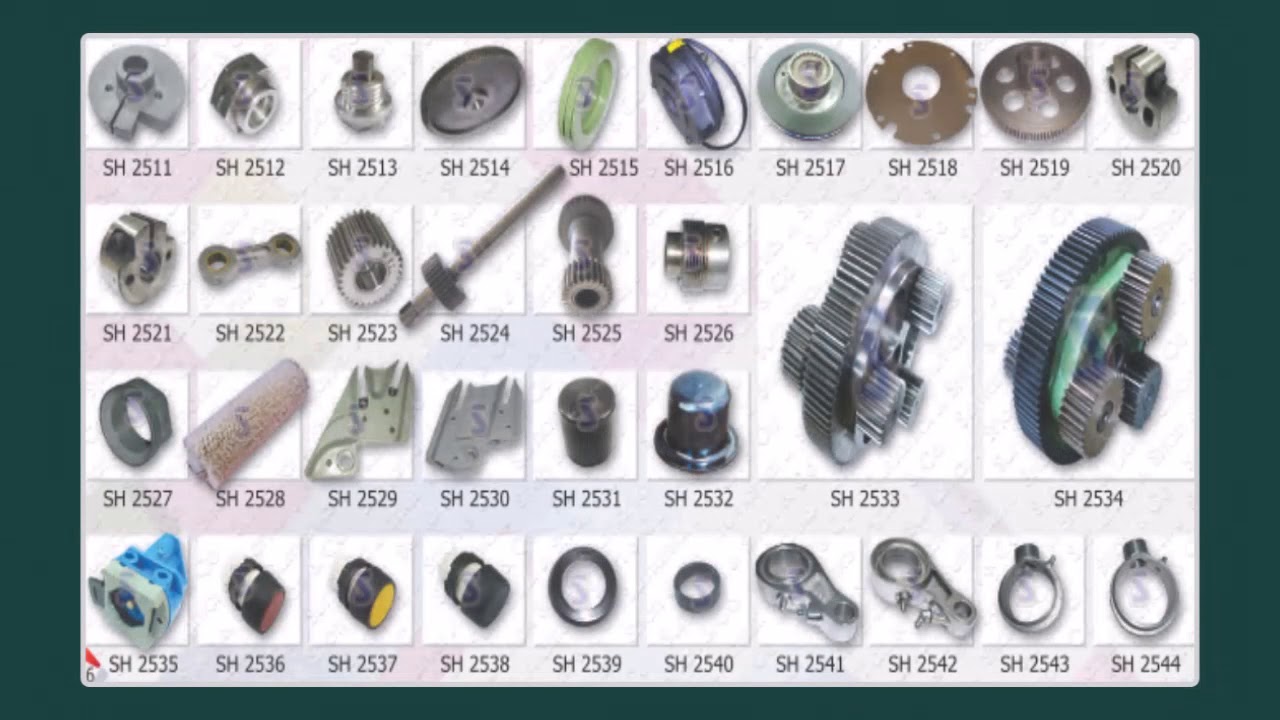 Comber Spares and Accessories For Spinning Mills YouTube