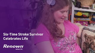 six-time stroke survivor celebrates life