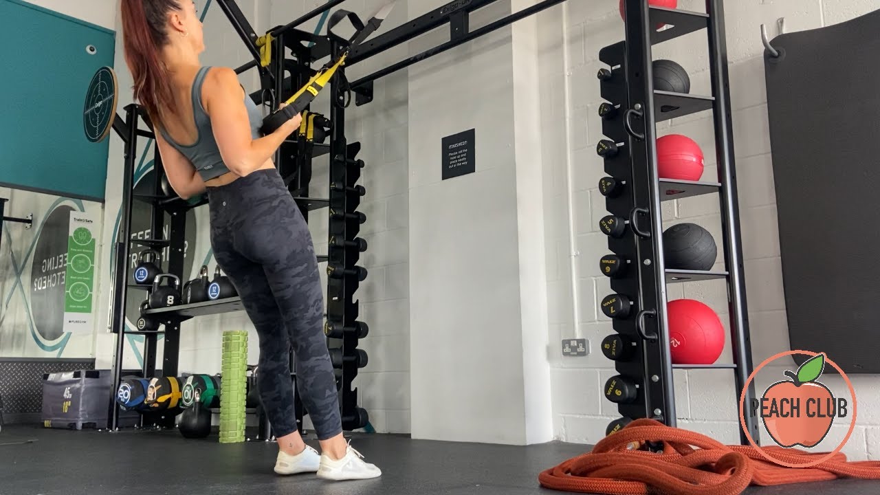 TRX UNDERHAND ROW - YouTube