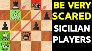 The BEST Chess Opening Against The Sicilian Defense - Every Move is a Trap!