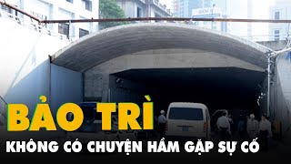 Thả bao cát xuống sông Sài Gòn để bảo trì hầm Thủ Thiêm, không có chuyện hầm gặp sự cố