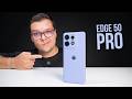 Chegou novo edge 50 pro e carrega 100 em 18min