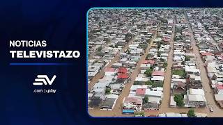 Emergencia en Machala: más de 150 barrios bajo el agua tras fuertes lluvias | Televistazo | Ecuavisa