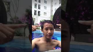 Tiktok bowo di kolam perenang