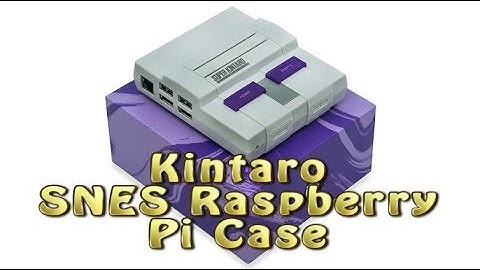 Kintaro SNES Rapsberry Pi 3 Case