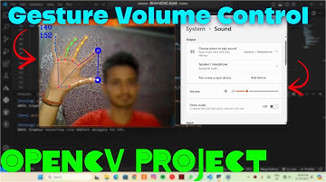 Gesture Control Volume using Hands | Opencv Project | Python | Mediapipe