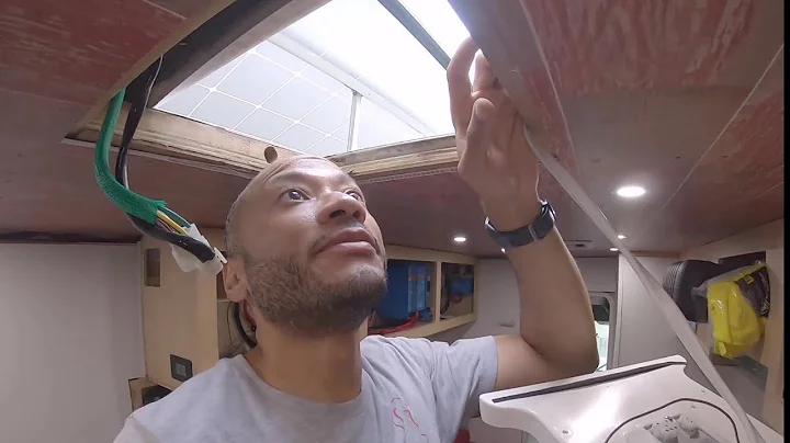 Coleman Mach 3 A/C Gasket Replacement From The Inside | DIY Off Grid RV Van Build: Ep. 93