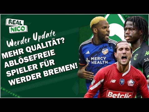  Foto zu Ablösefreie Spieler für WERDER!? / Schlägt WERDER nochmal zu? - YouTube 