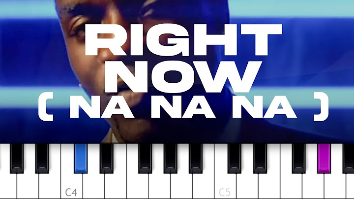 Right Now (Na Na Na) Piano version - Piano performance video thumbnail
