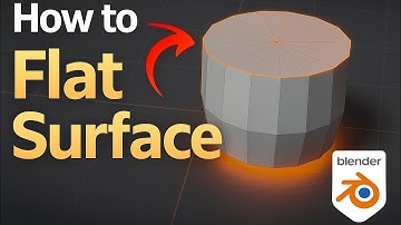 Blender Tutorial: How to Flatten a Surface