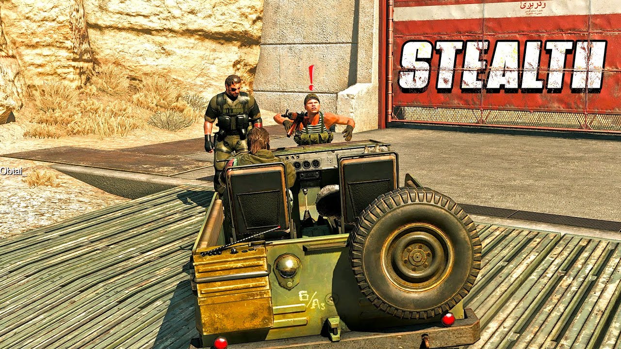 MGSV Phantom Pain's Stealth is soo much Fun