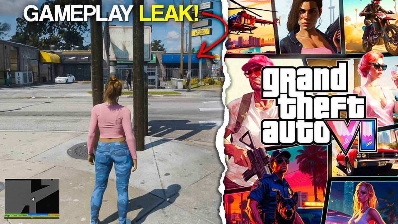 GTA 6 Gameplay LEAKED Grand Theft Auto 6 Full Gameplay GTA 6 YouTube 