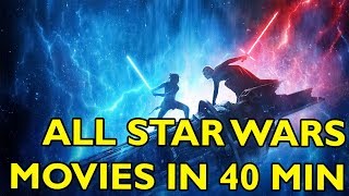 All Star Wars Movies in 40 Minutes! - Video Summary in Release Year Order