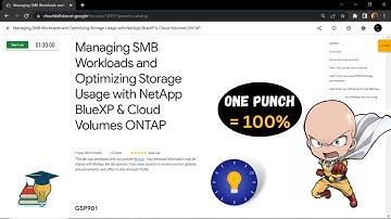 Managing SMB Workloads and Optimizing Storage Usage with NetApp BlueXP & Cloud Volumes ONTAP GSP901