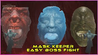 Famous Easy Mask Keeper Boss Fight in Clair Obscur Expedition 33 Visages Mask Questions Net Worth