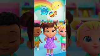 ABC Learning with Cute Cartoon Friends! 🌈🔤 #shorts #abcs #kidslearning