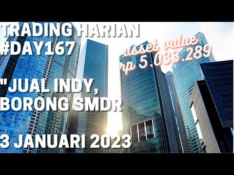 Trading Harian #day167 "Jual INDY Borong SMDR"