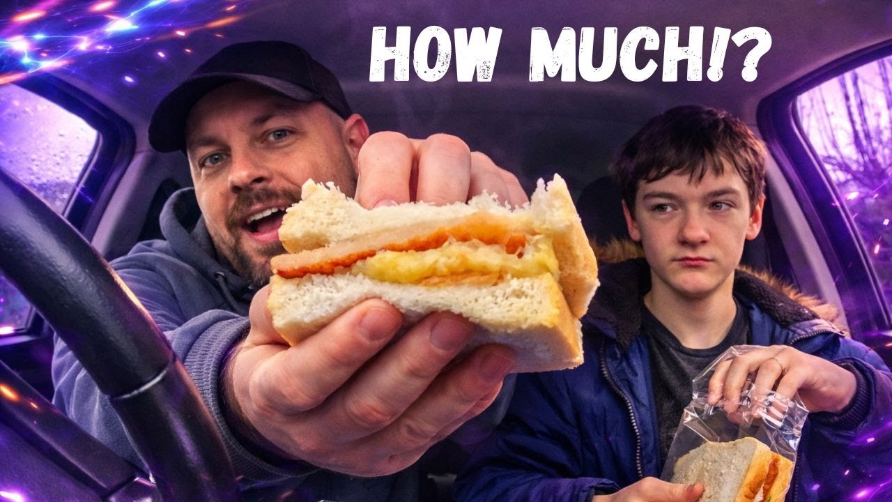 England's Cheapest Sandwich Shop?! Day In The Life.