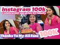 Aayat arif  instagram 100k celebration  vlog