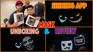 SHINING APP MASK UNBOXING & REVIEW (Featuring ANT BOI)