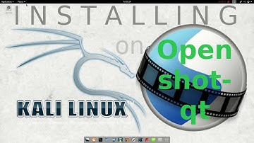 How to install Openshot qt with Terminal on Kali Linux byNP u9imlMO bwM