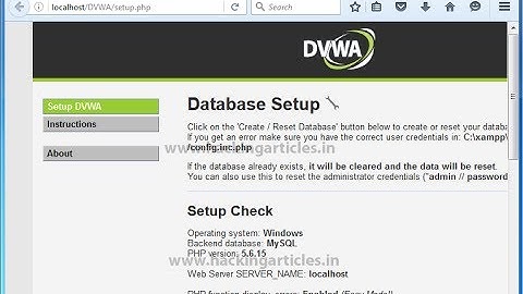 How to install Mutillidae and DVWA