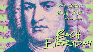 Bach Everyday 237: Bach Overture from BWV 212 “Peasant Cantata”
