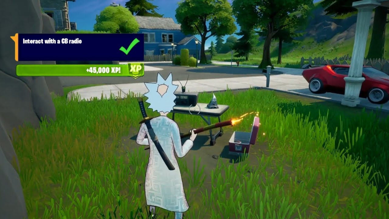 Fortnite - Interact With A CB Radio (Season 7 Week 5 Challenges)