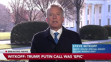 Witkoff Says Russian Drones Hit Before Putin Ordered Directive