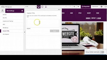 Responsive Header HTML